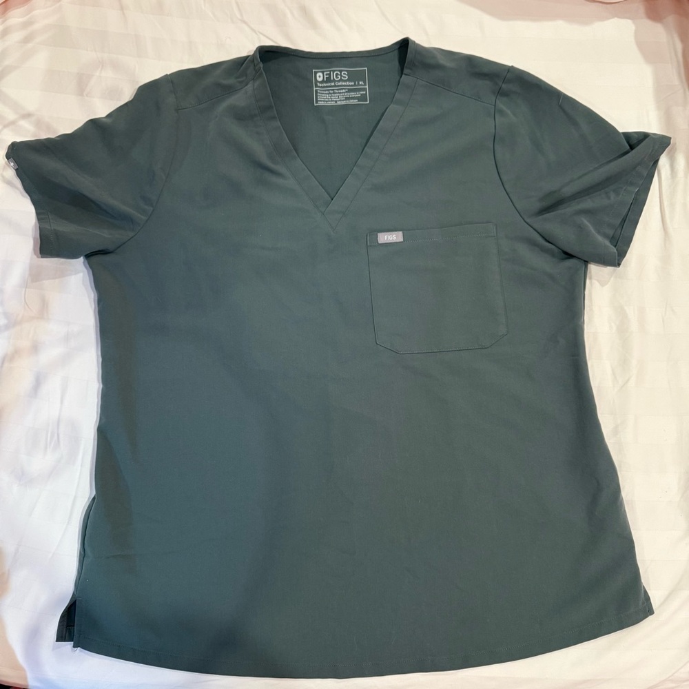 Figs Bonsai Catarina One Pocket Scrub Top XL
